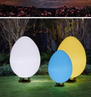 Светильник Яйцо 87х140 питание от АКБ, RGB